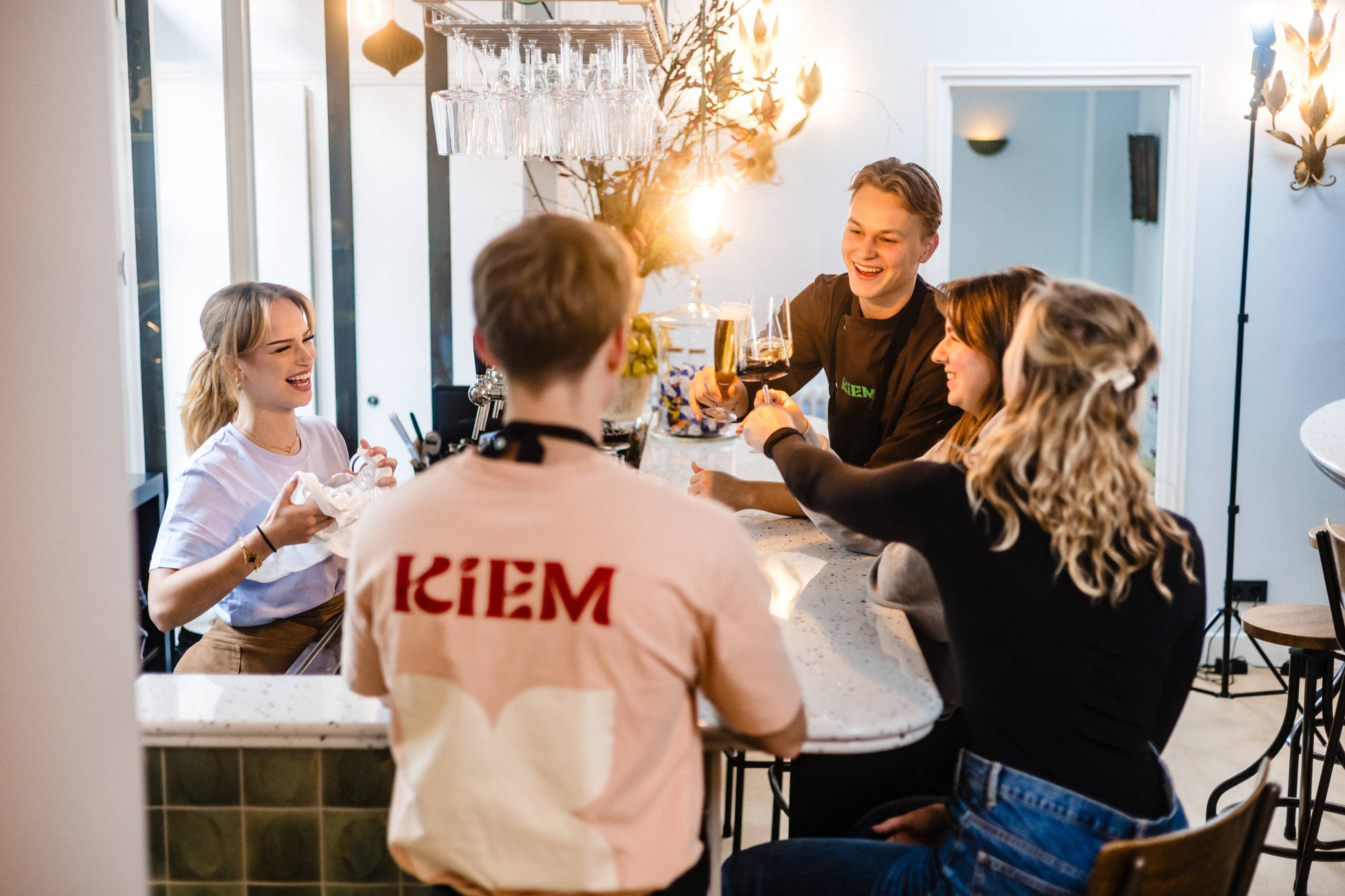 Bediening medewerker