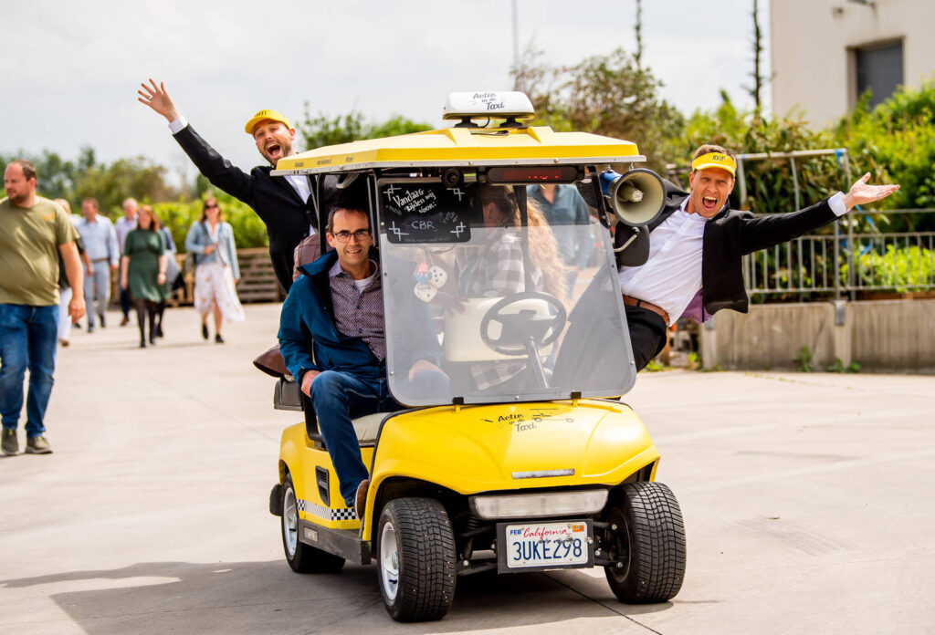 Ontvangst entertainment op je personeelsfeest